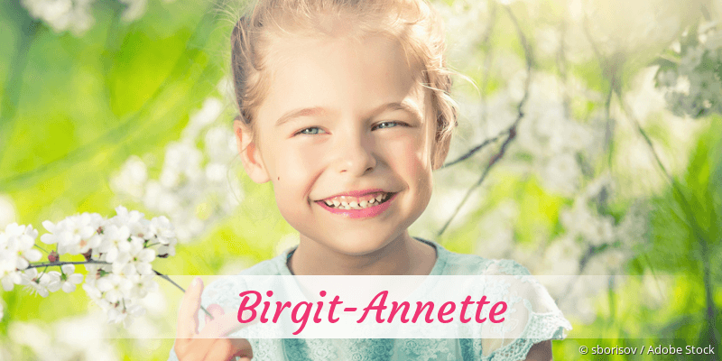 Baby mit Namen Birgit-Annette