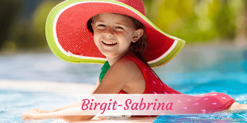 Baby mit Namen Birgit-Sabrina