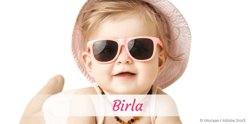 Baby mit Namen Birla