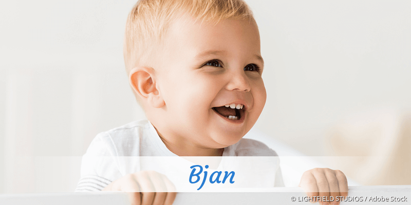 Baby mit Namen Bjan