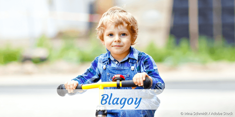 Baby mit Namen Blagoy
