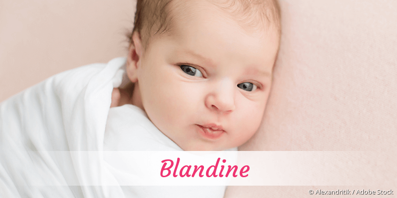 Baby mit Namen Blandine