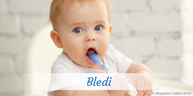Baby mit Namen Bledi