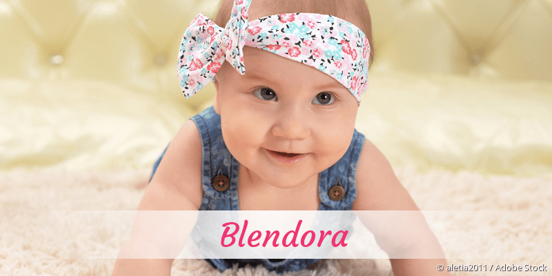 Baby mit Namen Blendora