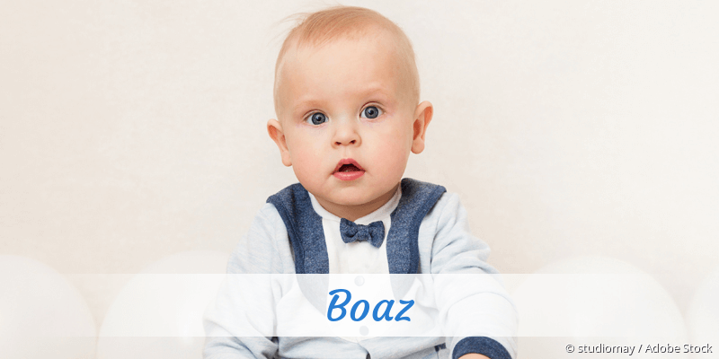 Baby mit Namen Boaz