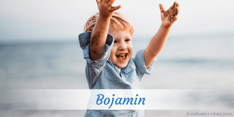 Baby mit Namen Bojamin
