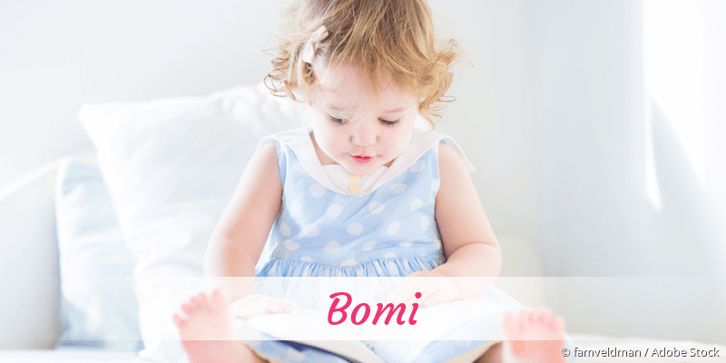 Baby mit Namen Bomi