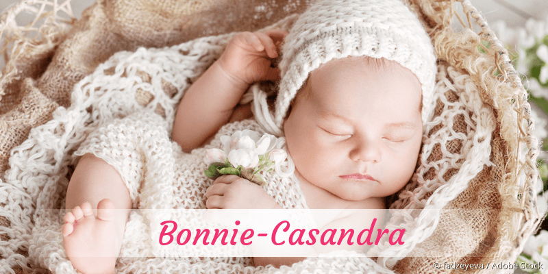 Baby mit Namen Bonnie-Casandra