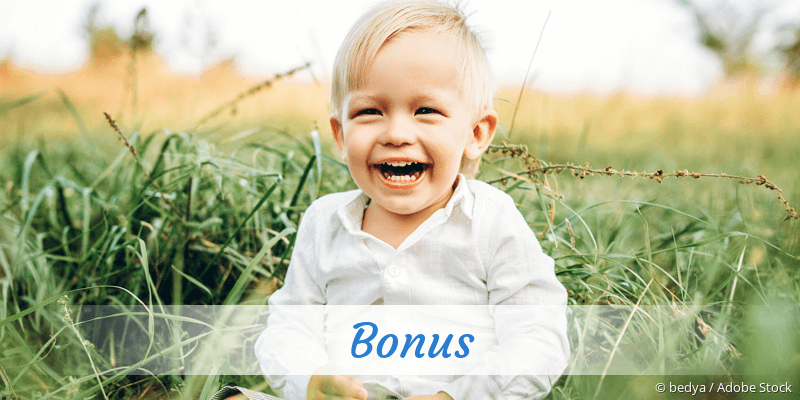 Baby mit Namen Bonus