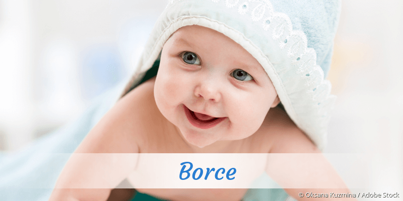 Baby mit Namen Borce