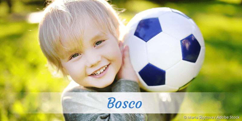 Baby mit Namen Bosco
