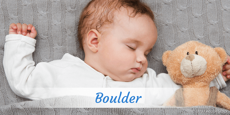 Baby mit Namen Boulder