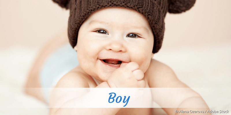 Baby mit Namen Boy