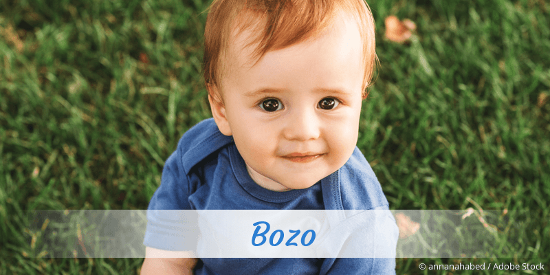 Baby mit Namen Bozo