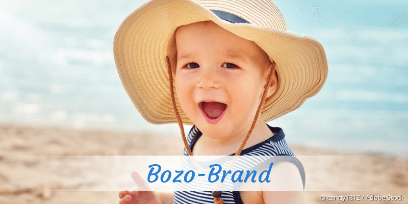 Baby mit Namen Bozo-Brand