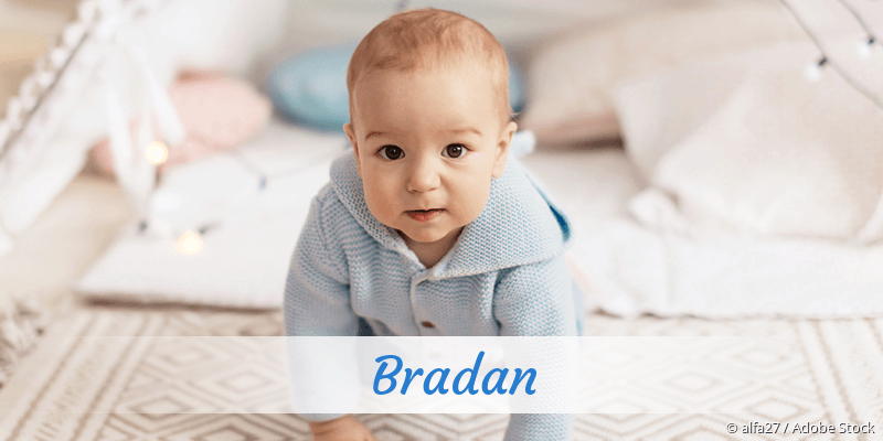 Baby mit Namen Bradan