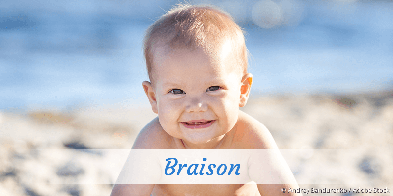 Baby mit Namen Braison