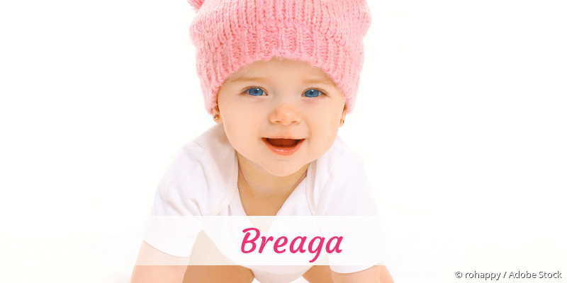 Baby mit Namen Breaga