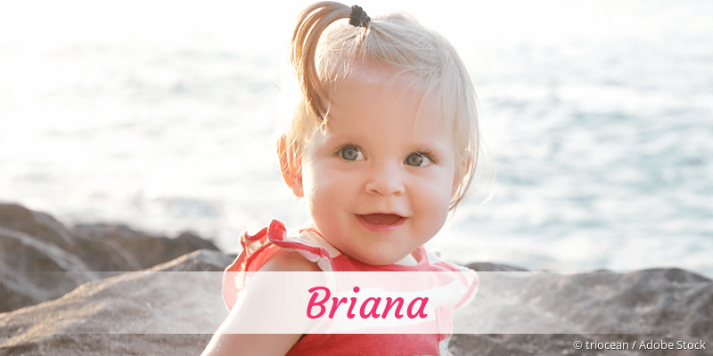 Baby mit Namen Briana