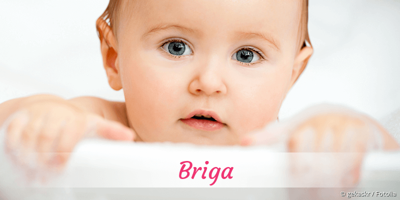 Baby mit Namen Briga