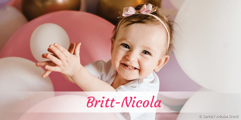 Baby mit Namen Britt-Nicola