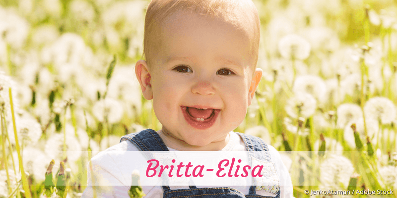 Baby mit Namen Britta-Elisa