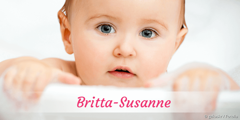 Baby mit Namen Britta-Susanne