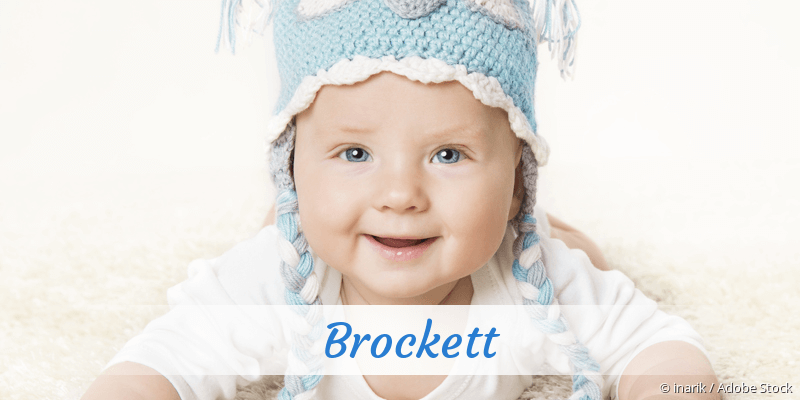 Baby mit Namen Brockett