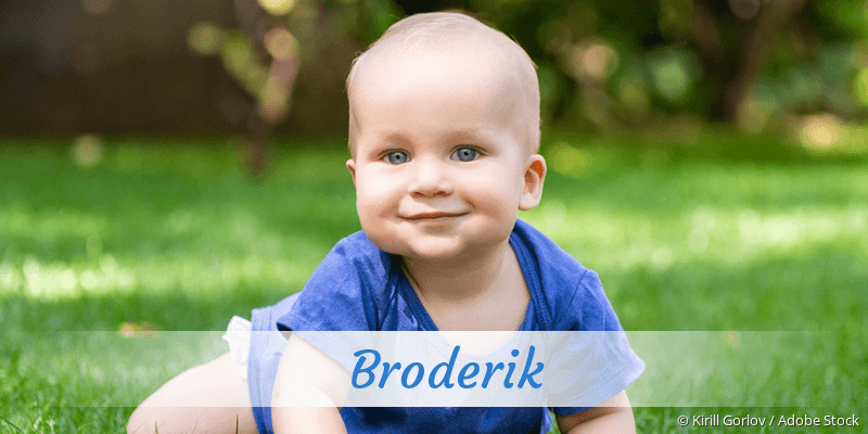 Baby mit Namen Broderik