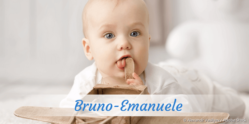 Baby mit Namen Bruno-Emanuele