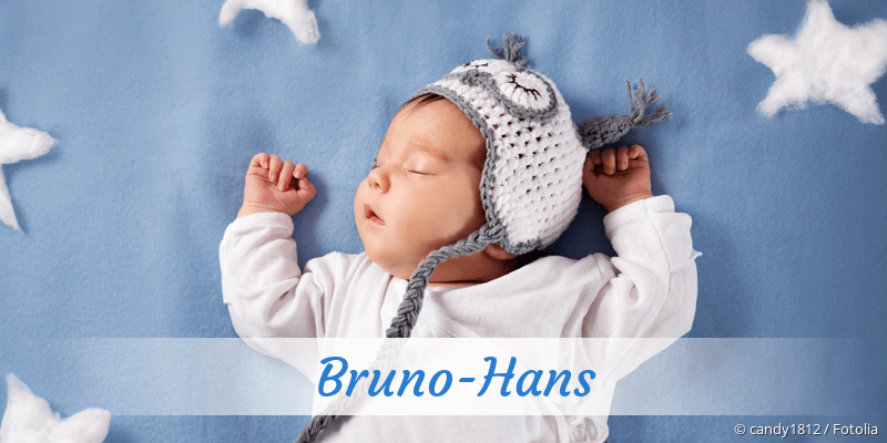 Baby mit Namen Bruno-Hans