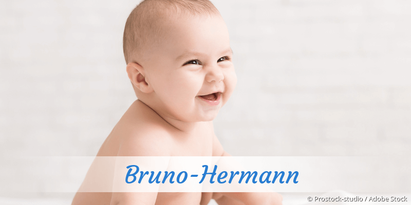 Baby mit Namen Bruno-Hermann