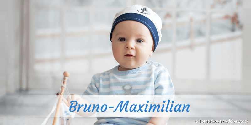 Baby mit Namen Bruno-Maximilian