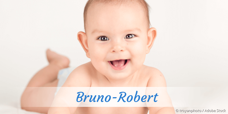 Baby mit Namen Bruno-Robert