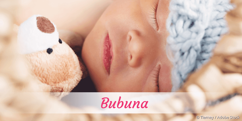Baby mit Namen Bubuna