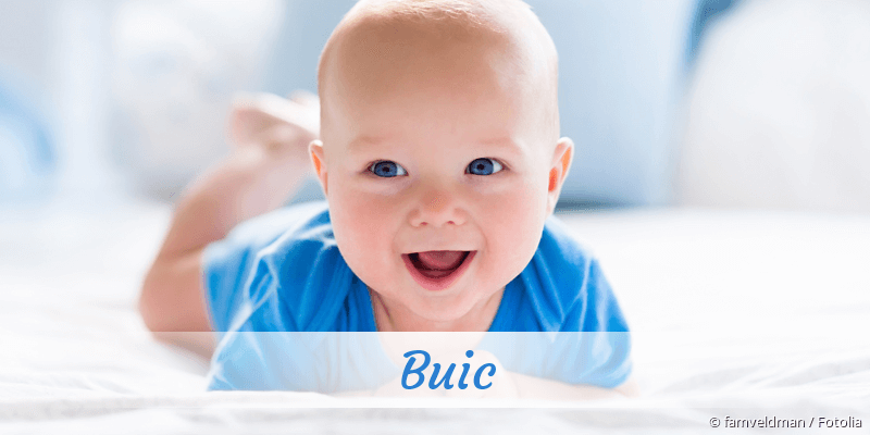 Baby mit Namen Buic