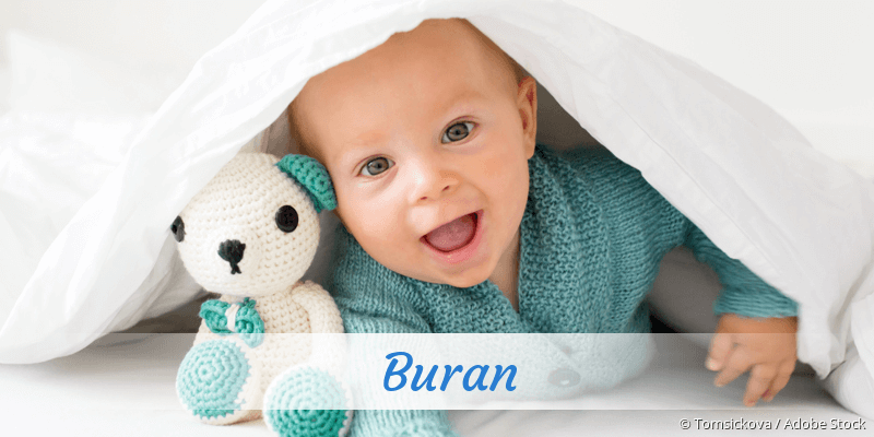 Baby mit Namen Buran