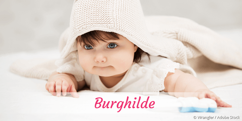 Baby mit Namen Burghilde