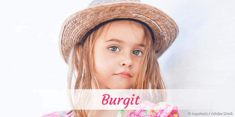 Baby mit Namen Burgit