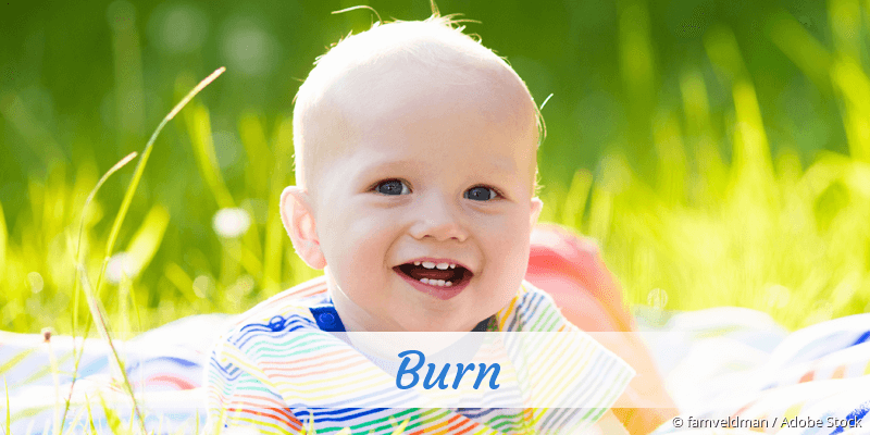 Baby mit Namen Burn