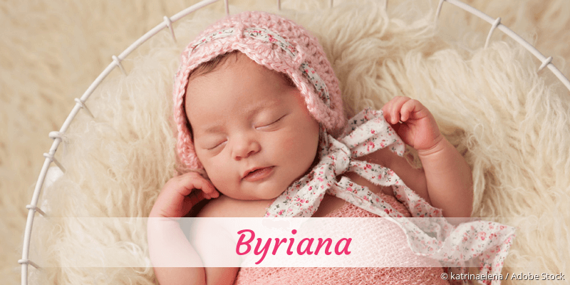 Baby mit Namen Byriana
