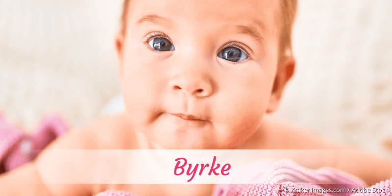Baby mit Namen Byrke
