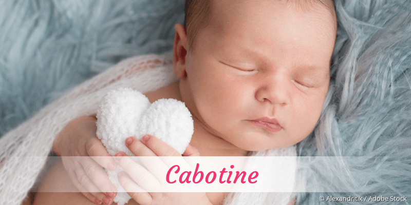 Baby mit Namen Cabotine