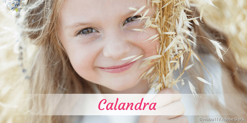 Baby mit Namen Calandra