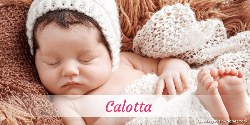 Baby mit Namen Calotta