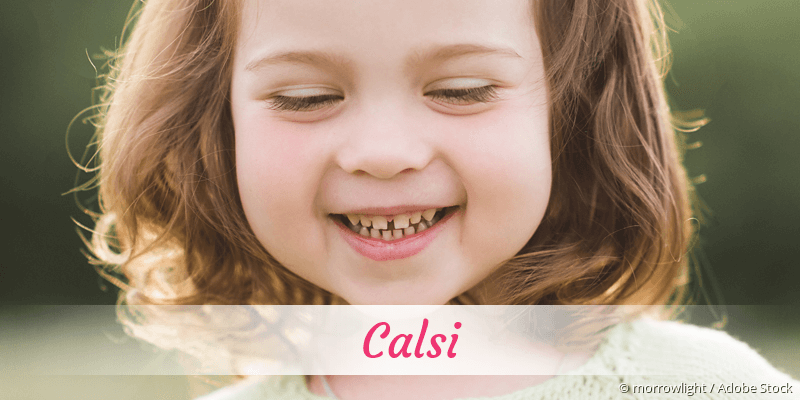Baby mit Namen Calsi