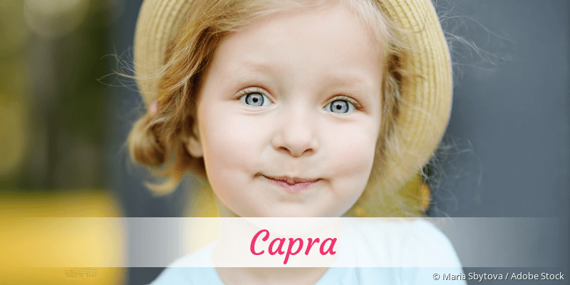 Baby mit Namen Capra