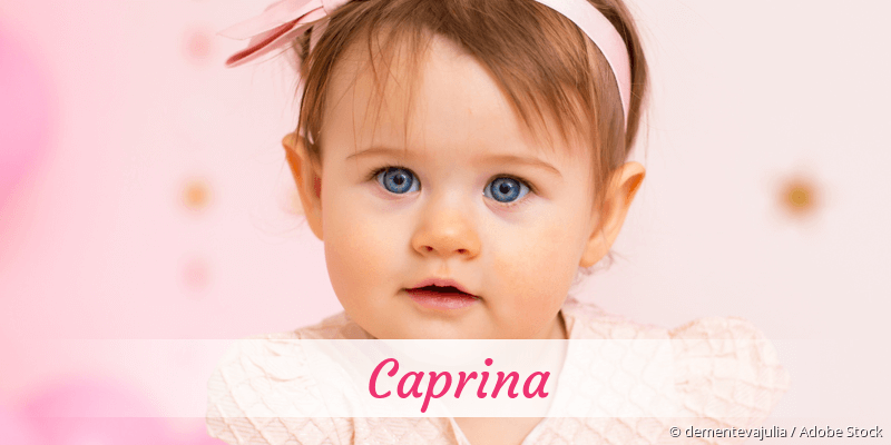 Baby mit Namen Caprina