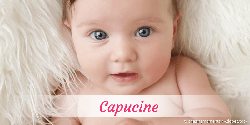 Baby mit Namen Capucine