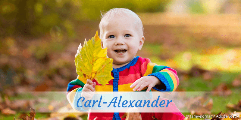 Baby mit Namen Carl-Alexander